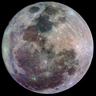 Moon in color